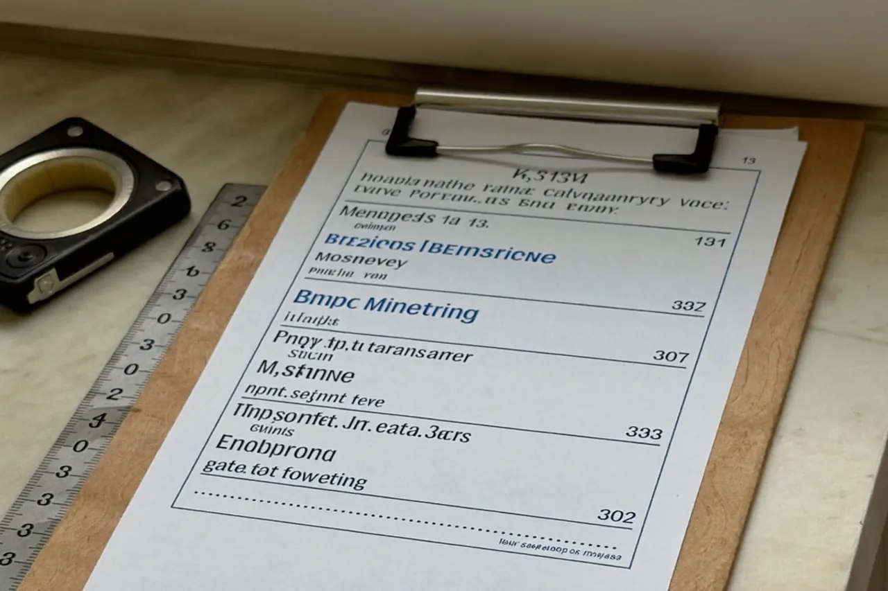 A homeowner reviewing payment terms on a window quote